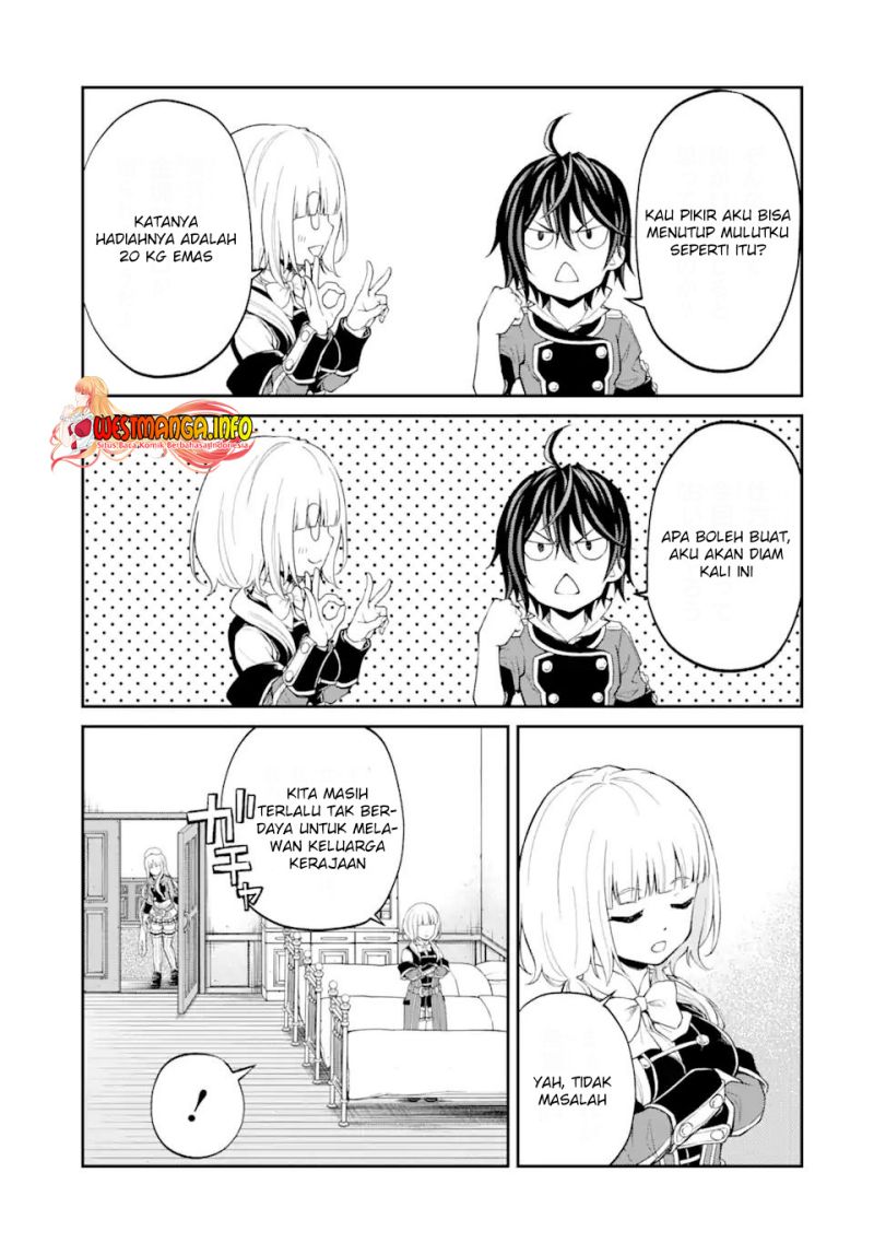 Saisoku Musou No B-kyuu Mahou Tsukai Chapter 25.2 Bahasa Indonesia